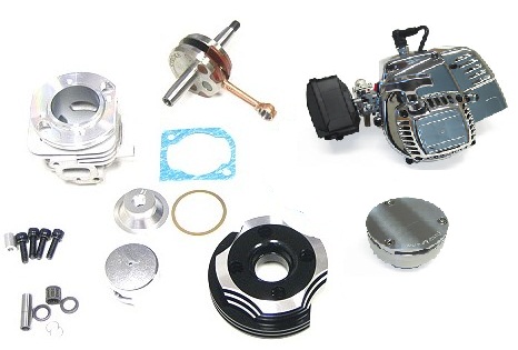 G290RC CY29 R290 29cc 3.5hp Billet Head Engine Kit (image for) G290RC CY29 R290 29cc 3.5hp Billet Head Engine Kit