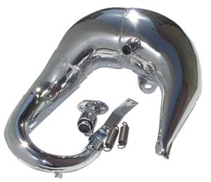 Goped Depot Chrome Exhaust Pipe (image for) Goped Depot Chrome Exhaust Pipe
