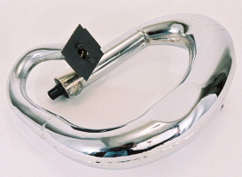 JetPro Sport Pipe with Silencer - Chrome (image for) JetPro Sport Pipe with Silencer - Chrome